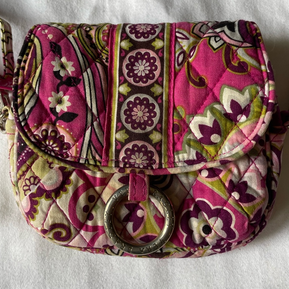 Vera Bradley Very Berry Retired Quilted Mini Crossbody Bag